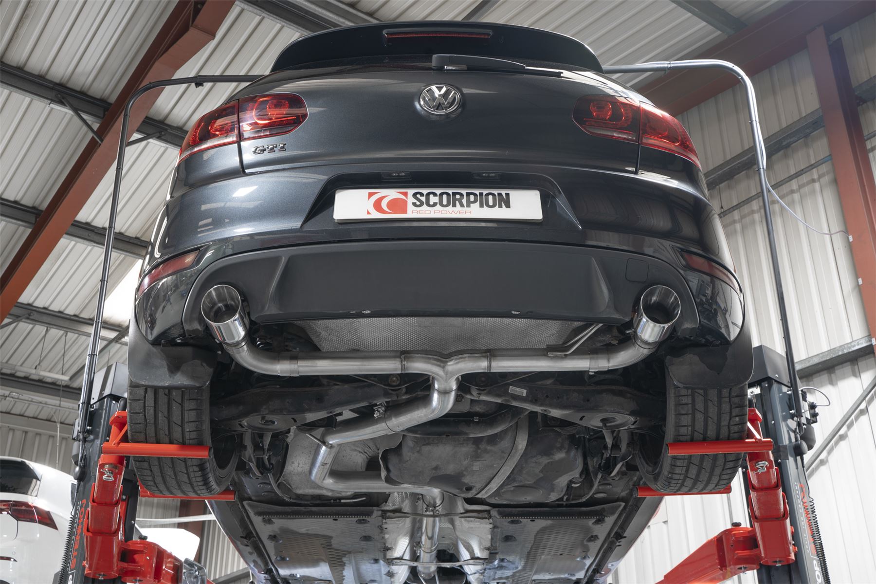 Scorpion Exhaust Non-Res Predator Cat-Back System Volkswagen Golf GTI MK6 Edition 35 2009-2013