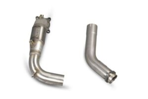 Scorpion Exhaust Turbo Downpipe Sports Cat Honda Civic Type R FK2 LHD 2015-2017