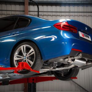 Scorpion Exhaust Non-Res Cat-Back System Polished Trims BMW 340i F30/F31 2015-2018