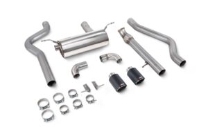 Scorpion Exhaust Non-Resonated Cat-Back System Without Valve Ascari Tailpipe BMW M135i (F20/F21) Including xDrive 2012-2016
