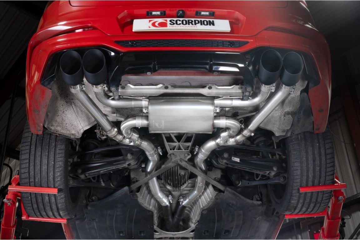 Scorpion Dayton Ceram Half System With Valve BMW X4 M Competition Pre LCI GPF Model 2019-2021