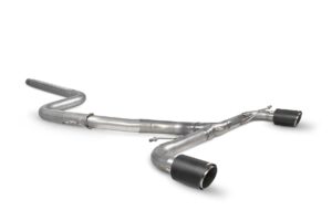 Scorpion Exhaust Non-Res Predator Cat-Back System Volkswagen Scirocco R 2009-2017