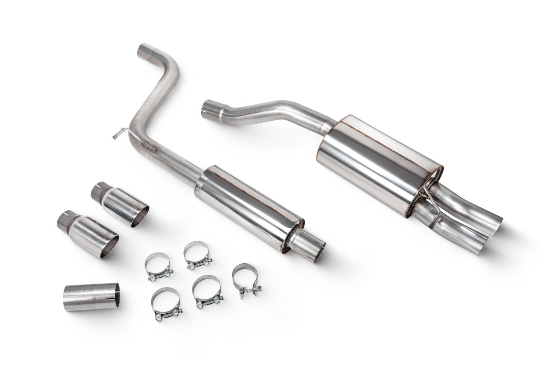 Scorpion Exhaust Resonated GPF-Back System Daytona Tailpipe Volkswagen Polo GTI AW (GPF MODEL) 2018-2026