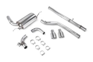 Scorpion Exhaust Cat-Back System With Electronic Valve Daytona Tailpipe Ford Focus MK3 RS Non-GPF Model 2016-2019