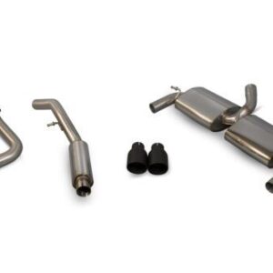 Scorpion Exhaust Res Cat-Back 2.5" (Black) Ford Focus MK2 ST 225 2.5 Turbo 2006-2011