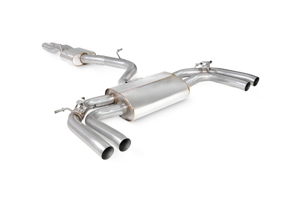 Scorpion Exhaust Resonated GPF-Back System With Valves OE Fitment Tailpipe Audi RS3 8Y Sportback 2021-2026