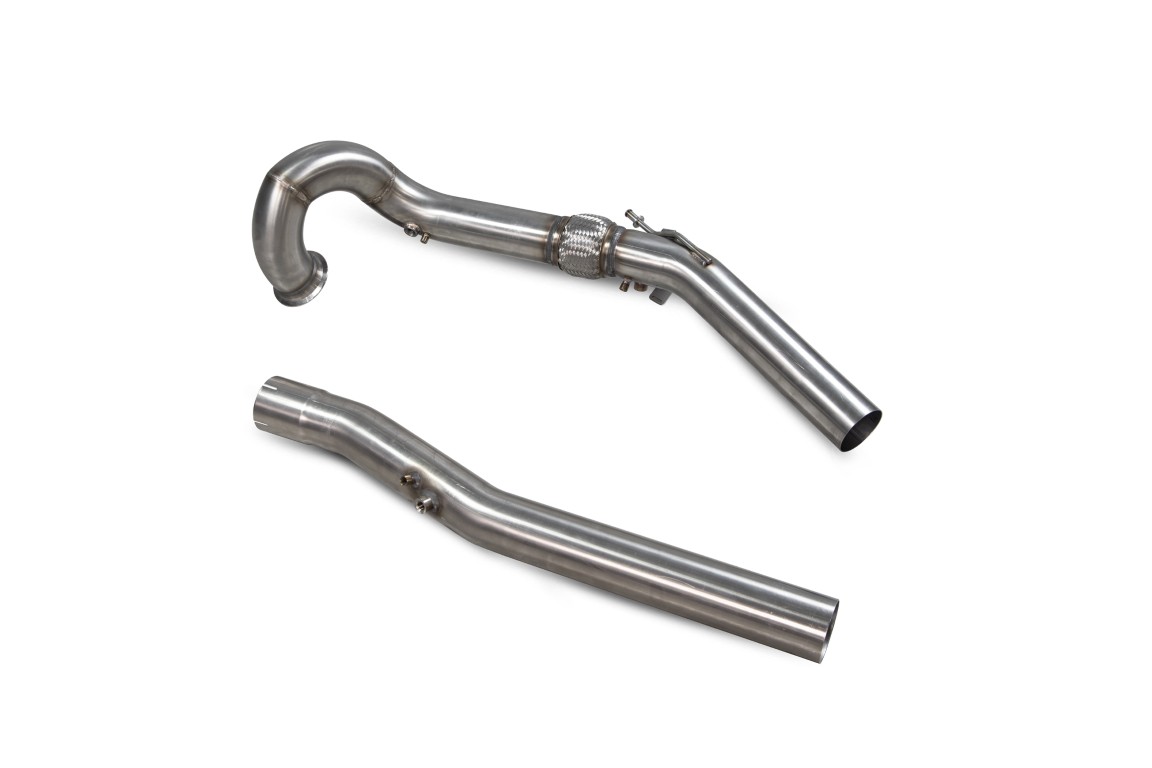 Scorpion Exhaust De-Cat Downpipe (GPF Removed) Volkswagen Golf MK7.5 R Facelift GPF Model 2019-2020