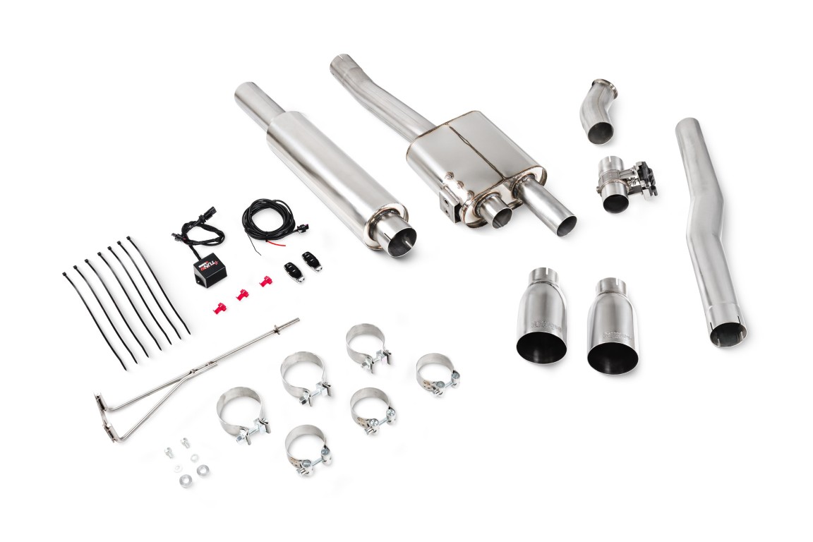 Scorpion Exhaust Tunr Resonated Cat-Back System With Valve STW Tailpipe Mini Cooper S F56 (Non UK/Euro Models) 2014-2024