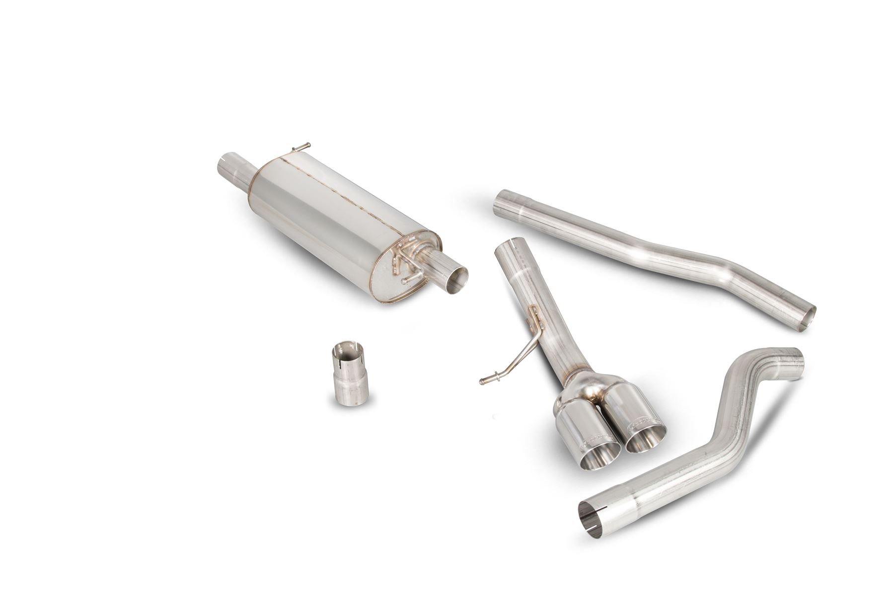 Scorpion Exhaust Res Cat/DPF-Back Volkswagen Transporter T5 2.0 SWB/LWD 2WD 2010-2015