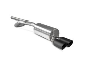 Scorpion Exhaust Non-Res Cat-Back (Black) VW Polo Gti 1.8T 6C 15-17 Volkswagen Polo GTI 1.8T 6C 2015-2017