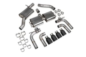 Scorpion Exhaust Resonated Cat/GPF With Valves Audi S3 Saloon 8V 2013-2020