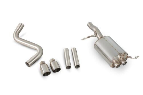 Scorpion Exhaust Rear Silencer Ford Fiesta EcoBoost 1.0T 100/125/140 PS 2013-2017