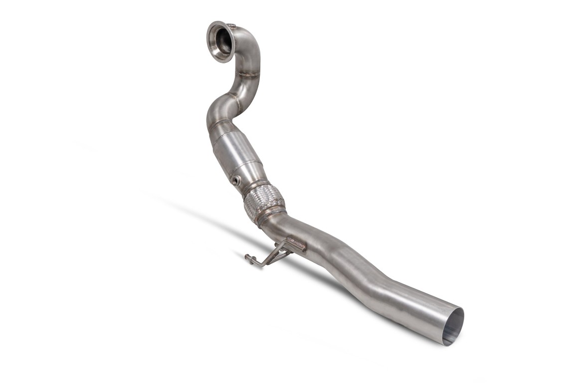 Scorpion Exhaust Downpipe With High Flow Sports Catalyst for Cupra Leon 245 Non-GPF Models 2020-2026