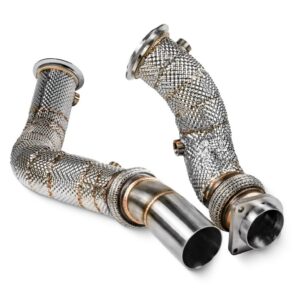 Scorpion Exhaust De-Cat Downpipes for BMW M3 F80 GPF & Non-GPF Models 2014-2022