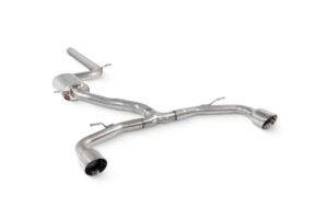 Scorpion Exhaust Non-Res GPF Back System Polished Trims Seat Cupra Leon 245 2.0 Tsi 2021-2024