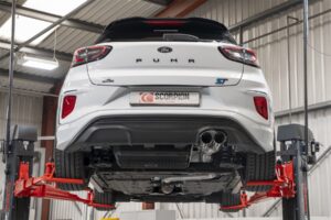Scorpion Exhaust Black Predator GPF-Back System Non-Valved Ford Puma MK2 ST 2020-2024