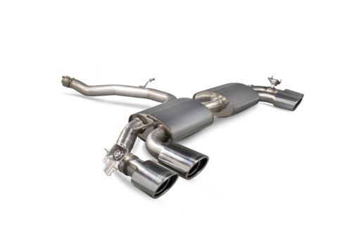 Scorpion Exhaust Non-Res Cat-Back Valved Audi TT S MK3 Coupe Non-GPF Model 2014-2019