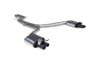 Scorpion Exhaust Non-Resonated Half System OE Fitment Tailpipe Audi RS7 C7 4.0 TFSI Biturbo Quattro 2013-2018