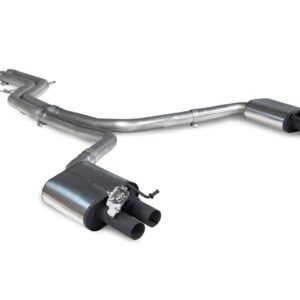 Scorpion Exhaust Non-Resonated Half System OE Fitment Tailpipe Audi RS7 C7 4.0 TFSI Biturbo Quattro 2013-2018