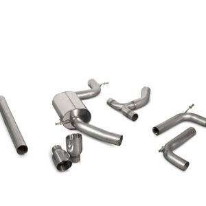 Scorpion Exhaust Non-Res Cat-Back Volkswagen Golf MK7.5 GTI Non-GPF Model 2017-2018