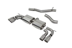 Scorpion Exhaust Non-Res Cat-Back No-Valves Volkswagen Golf R MK7.5 Facelift GPF & Non-GPF Models 2017-2020