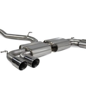 Scorpion Exhaust Non-Resonated GPF-Back System Non Valved Daytona Tailpipe Audi SQ2 2019-2026