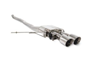 Scorpion Exhaust Tunr Non-Resonated Cat-Back System With Valve Daytona Tailpipe Mini Cooper S F56 Non-GPF Model 2014-2018