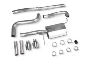 Scorpion Exhaust Non-Res Cat-Back System Ford Fiesta EcoBoost 1.0T Fits cars with standard base valance 2013-2017
