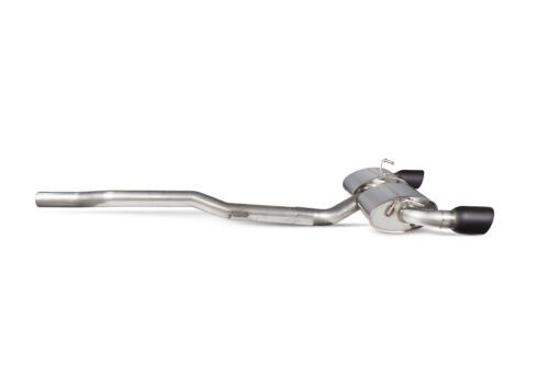 Scorpion Exhaust Non-Res Cat-Back (Black) Volkswagen Golf Mk4 R32 2003-2005