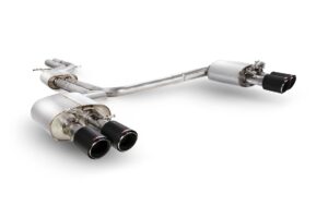 Scorpion Exhaust Resonated Half System With Electronic Valves Ascari Tailpipe Audi S6 C7 2012-2018