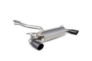 Scorpion Exhaust Non-Res Cat-Back (Black) BMW M140i F20/F21 including XDrive Non-GPF Model 2016-2018