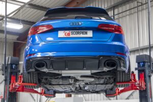 Scorpion Exhaust Non-Res GPF-Back System (Valved) Audi RS3 8V Sportback Facelift GPF Model 2019-2020