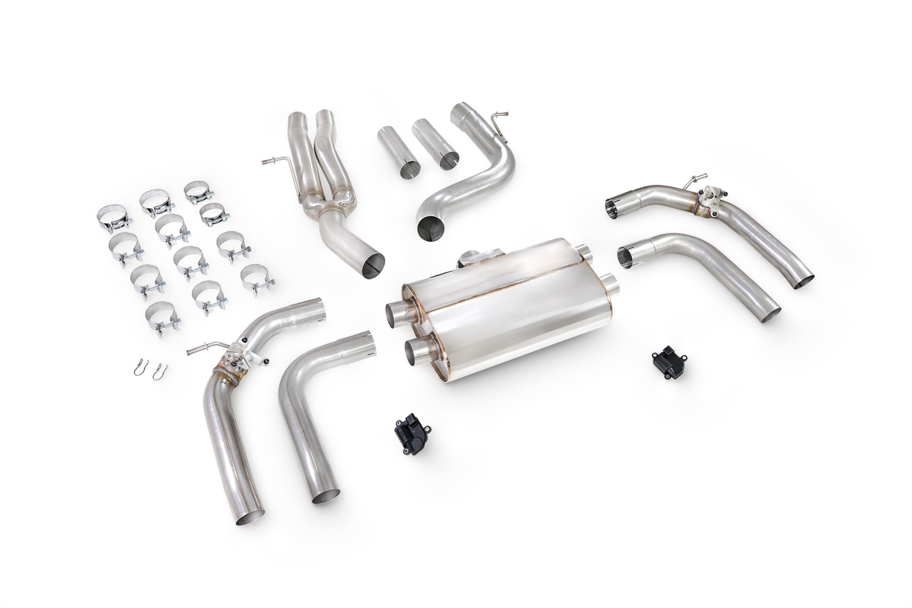 Scorpion Exhaust Non-Res Cat/GPF-Back With Valves Audi RS3 8Y Saloon 2021-2026