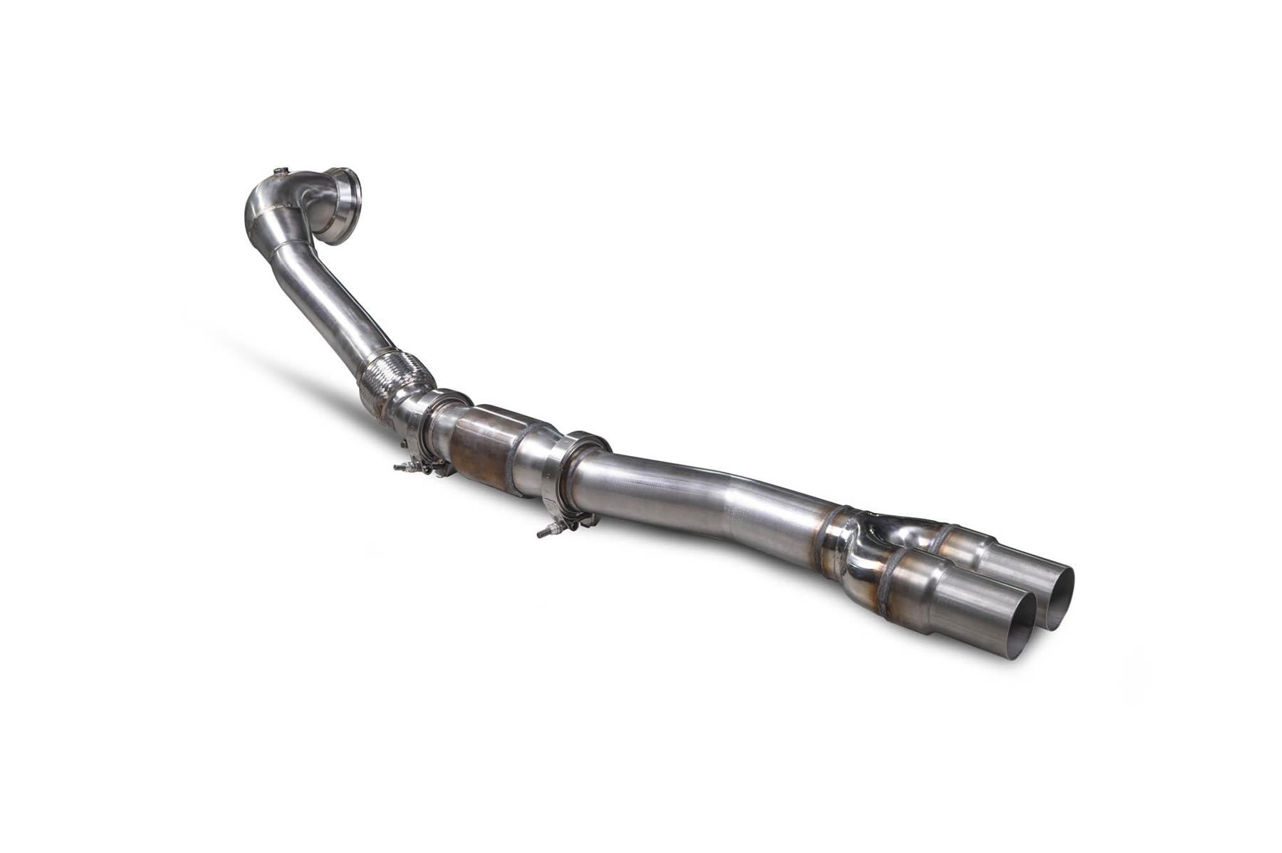 Scorpion Exhaust Downpipe With Sports Catalyst Audi RS3 8V Sportback Pre-Facelift 2015-2017