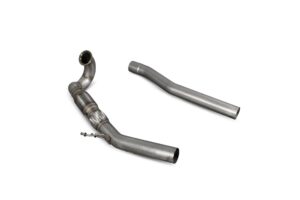 Scorpion Exhaust Downpipe With A High Flow Sports Catalyst Audi S3 2.0T 8V Saloon Facelift Non-GPF Model 2016-2018