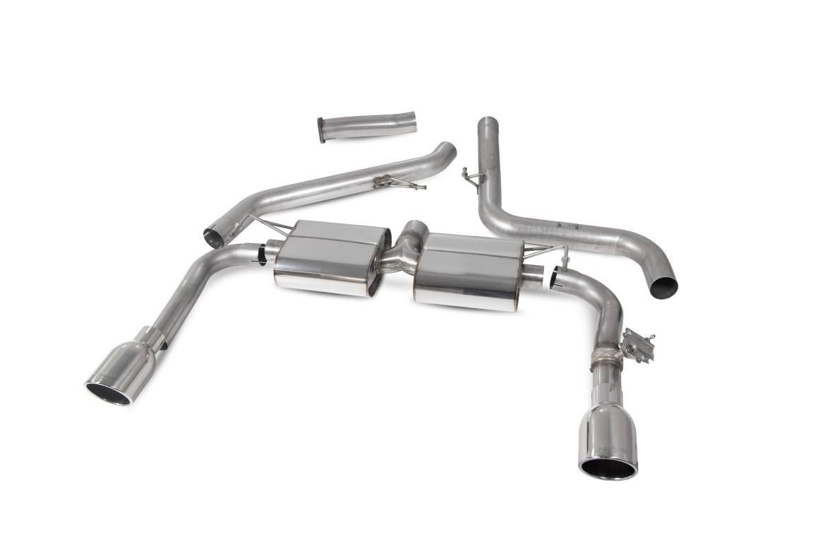 Scorpion Exhaust Non-Resonated GPF-Back With Electronic Valve Indy Tailpipe Hyundai i30N Performance GPF Model 2019-2022