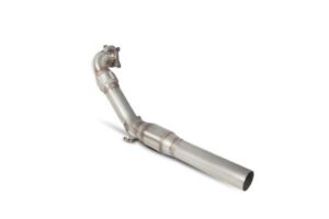 Scorpion Exhaust Downpipe Hi-Flow Sports-Cat Volkswagen Scirocco R 2009-2017