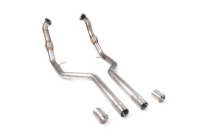 Scorpion Exhaust Front Section Audi S4 B9 Quattro 3.0T V6 Avant Sedan Non-GPF Models 2017-2019