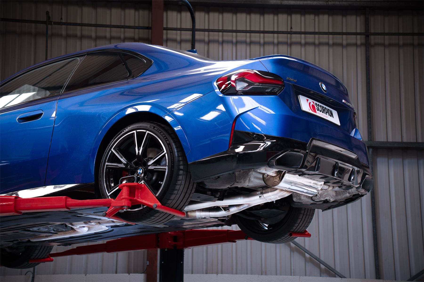 Scorpion Exhaust GPF Back System Electronic Valve BMW M240i G42 GPF Model 2021-2026