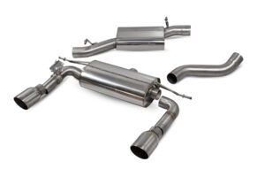Scorpion Exhaust Res Cat-Back Valved Audi TT MK3 2.0 TFSi Quattro Coupe Non-GPF Model 2014-2019