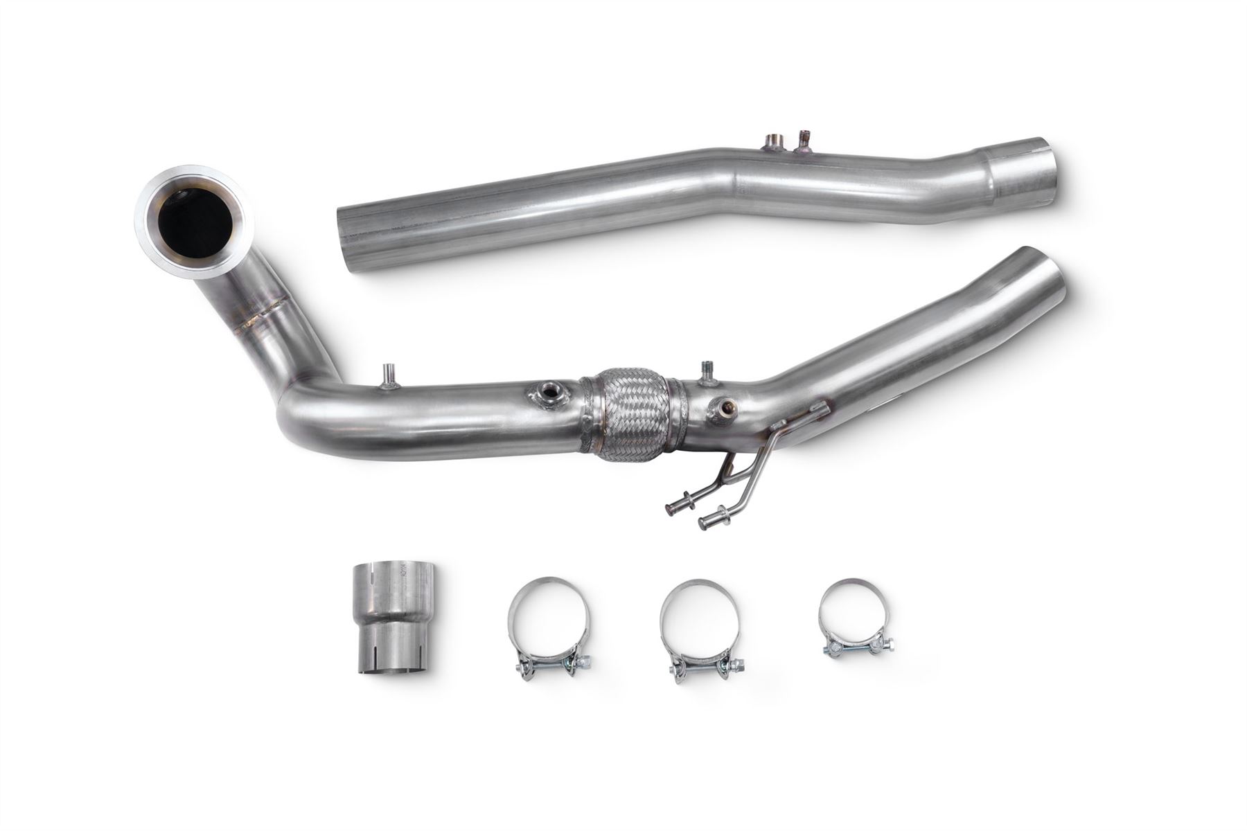 Scorpion Exhaust De-Cat Turbo Downpipe For Volkswagen Golf R MK8/MK8.5 GPF Model 2021-2026