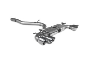 Scorpion Exhaust Non-res Cat/GPF Back with valves Audi S3 8Y Sportback 2020-2026