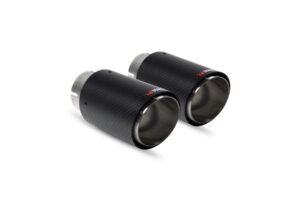 Scorpion Exhaust Twin 90mm carbon fibre Ascari trim Ascari Upgrade Kit