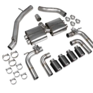 Scorpion Exhaust Non-Res/GPF Back With Valves Audi S3 Saloon 8V 2013-2020