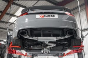 Scorpion Exhaust Resonated Cat System No Valves Audi TT RS MK3 GPF Model 2019-2024