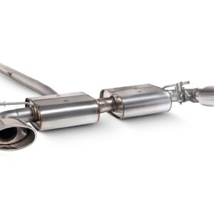 Scorpion Exhaust Non-Resonated GPF-Back System With Valves EVO R Tailpipe Hyundai Kona N 2021-2023