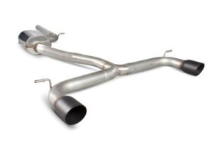 Scorpion Exhaust Non-Res Cat-Back (Black) Volkswagen Golf MK7 GTI 2013-2016