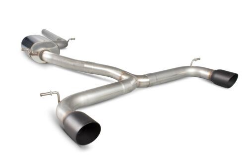 Scorpion Exhaust Non-Res Cat-Back (Black) Volkswagen Golf MK7 GTI 2013-2016