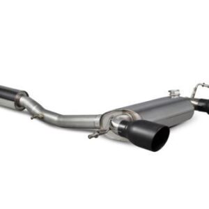 Scorpion Exhaust Res Cat-Back (Black) Audi TT Mk1 Quattro 3.2 V6 1999-2006