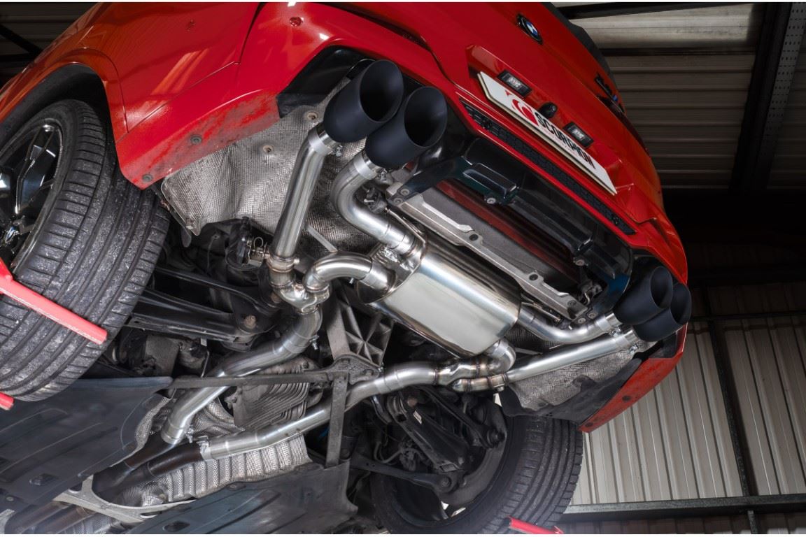 Scorpion Dayton Ceram Half System With Valve BMW X4 M Competition Pre LCI GPF Model 2019-2021